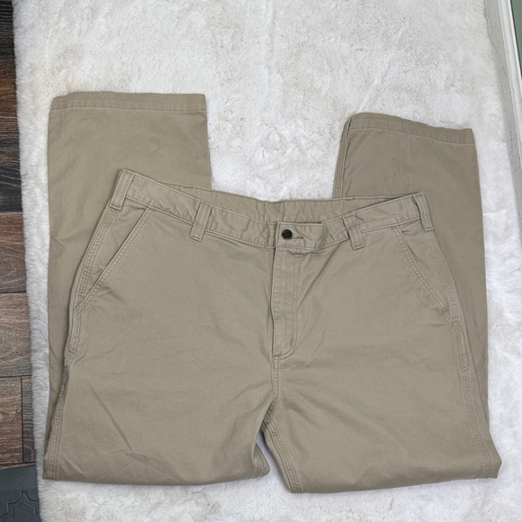 Carhartt Other - Carhartt Tan Pants 40x30